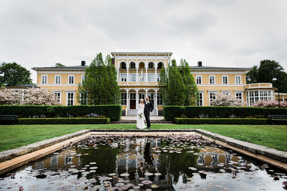 Bröllopsfotograf Helsingborg Rammlösa brunnspark