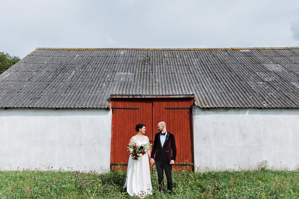 Bröllopsfotograf på Helmerslunds gård